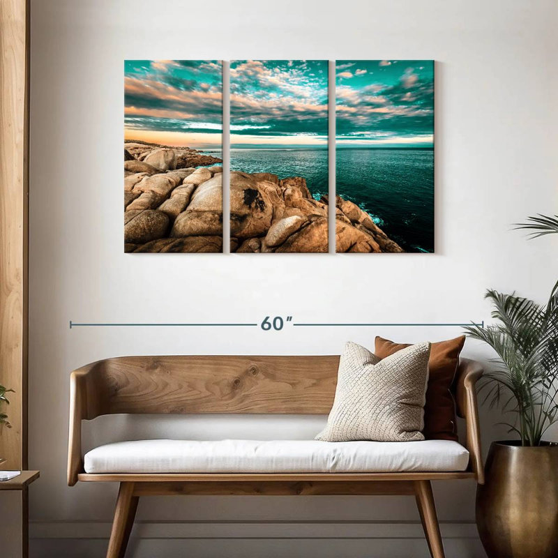 Gillard Dramatic Seascape, 28" H x 45" W