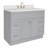 Hamlet 43'' Single Bathroom Vanity with White Quartz Top-26649245