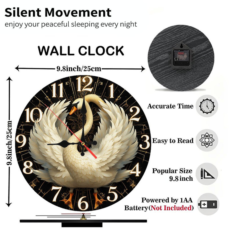 Horloge murale Geode
