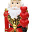 Statue de soldat Casse-Noisette romantique de 1,20 m tenant des cœurs rouges, décoration de Noël pré-illuminée en oxyde de magnésium