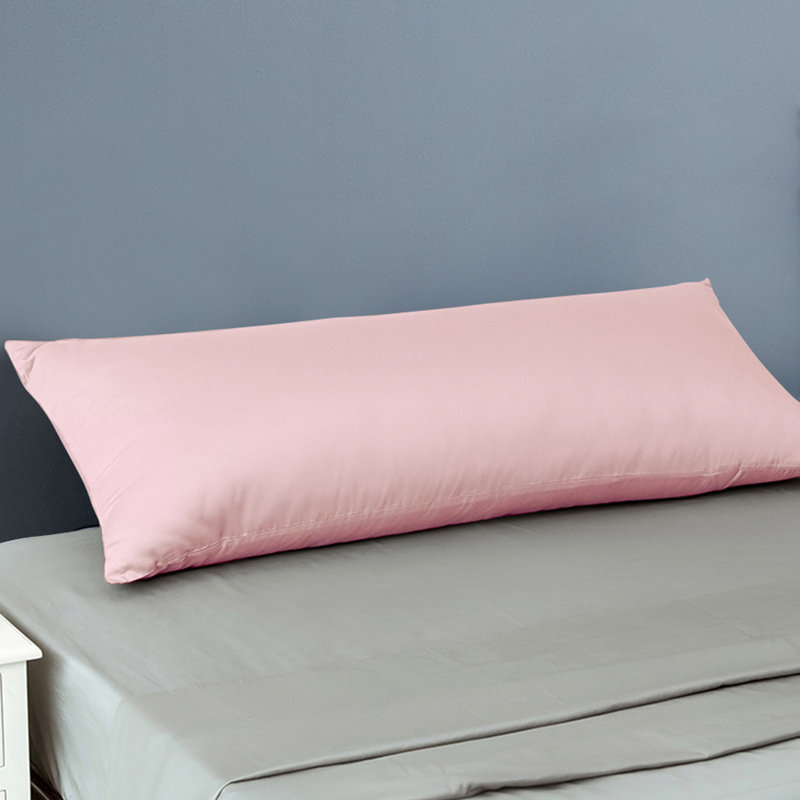 Taie d'oreiller 100% coton 500 fils 500 fils, Rose