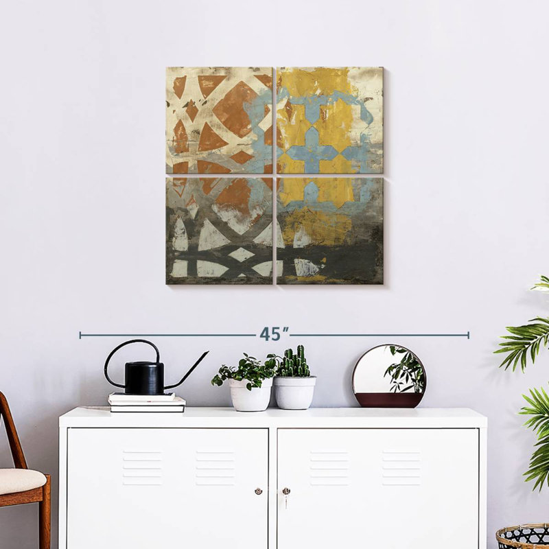 Four Stars I, 26" H x 26" W
