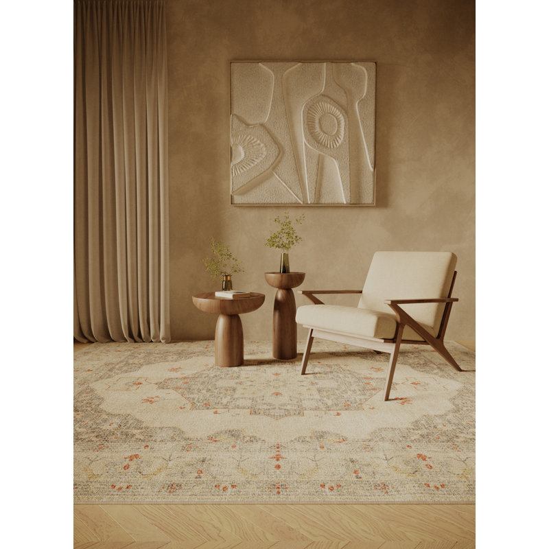 Tapis Fionola avec envers antidérapant, Tapis de couloir 2 pi x 4 pi