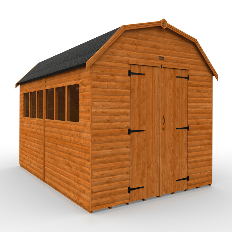 12x8w Tiger Loglap Mini-Barn