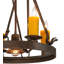 Wagon Wheel 5 - Light Chandelier