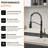 HOOSENG Pull Down Touchless Kitchen Faucet-97068154
