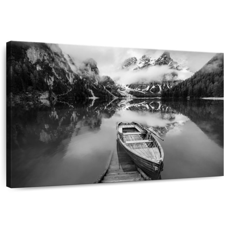 En Blanco Y Negro, 30" H x 45" W