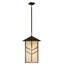 Luminaire suspendu 17 po carré Santa Fe