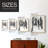 Grey Scribbles I Framed Print - Solid Wood