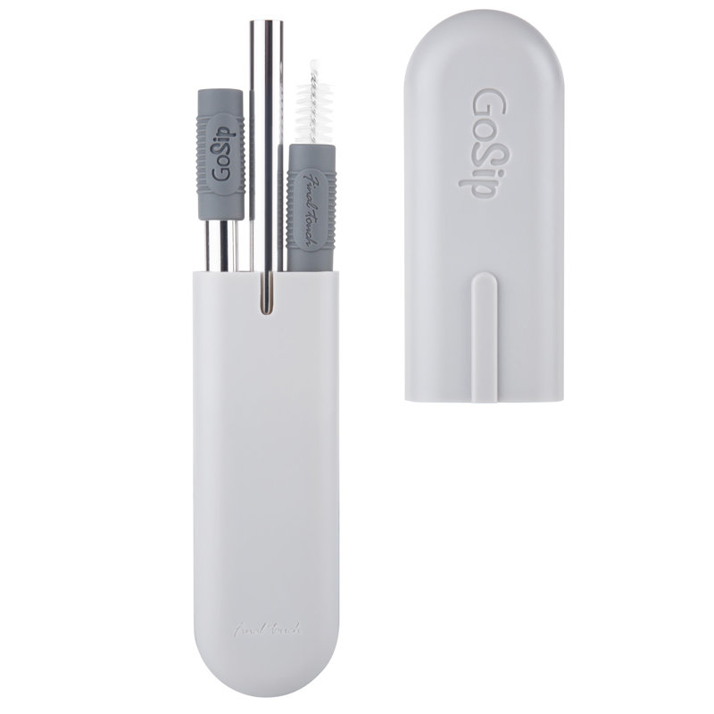 Final Touch Stainless Steel Reusable Straws