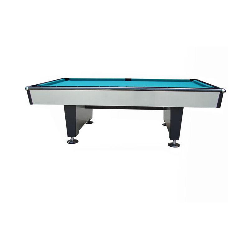 Pool Table, Silver, Bottle Green, 9'