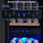 52/96 Bottle Freestanding Wine Cooler Refrigerator, Wine Cellar Fridge