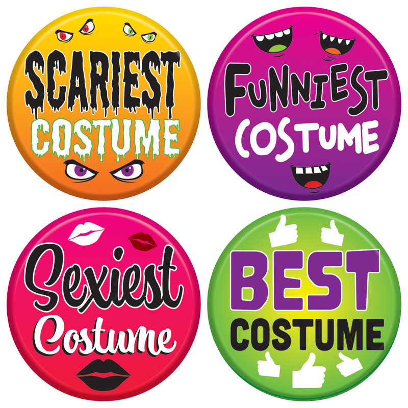 Boutons de costume d'Halloween