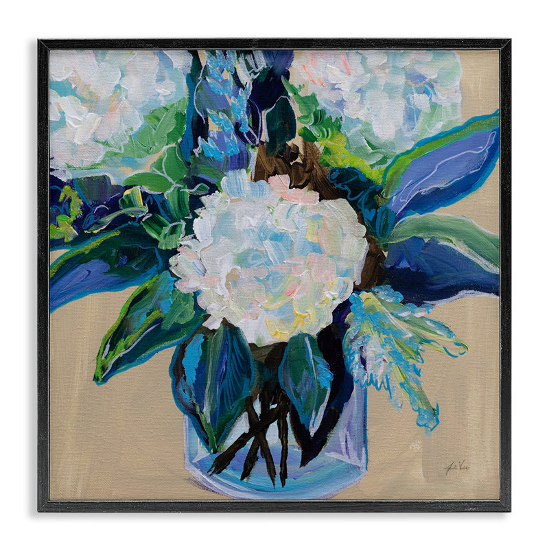 Giclée encadrée de lumière, conception de Jeanette Vertentes, Giclée encadrée noir minuit, H 12 po x l 12 po