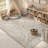 Goldene Morris Inspired Woodland Animal Washable Area Rug with Non-Slip Backing for Living Room, Bedroom and Kidsroom-7034162