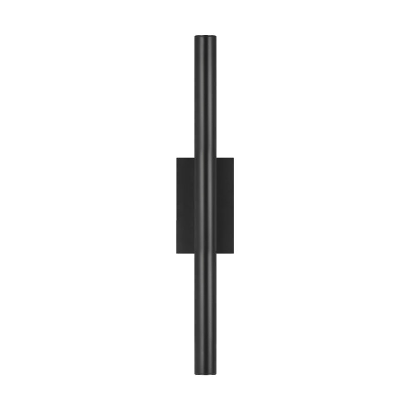 Chara LED Outdoor Armed Sconce, 26" H x 4.5" W x 2.7" D