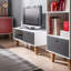 Aleana 201.5cm H x 53.5cm W Solid Wood Standard Bookcase
