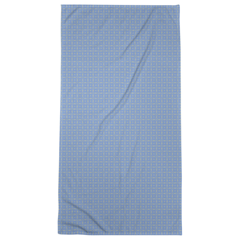 Katelyn Elizabeth Bath Towel, Blue/Yellow