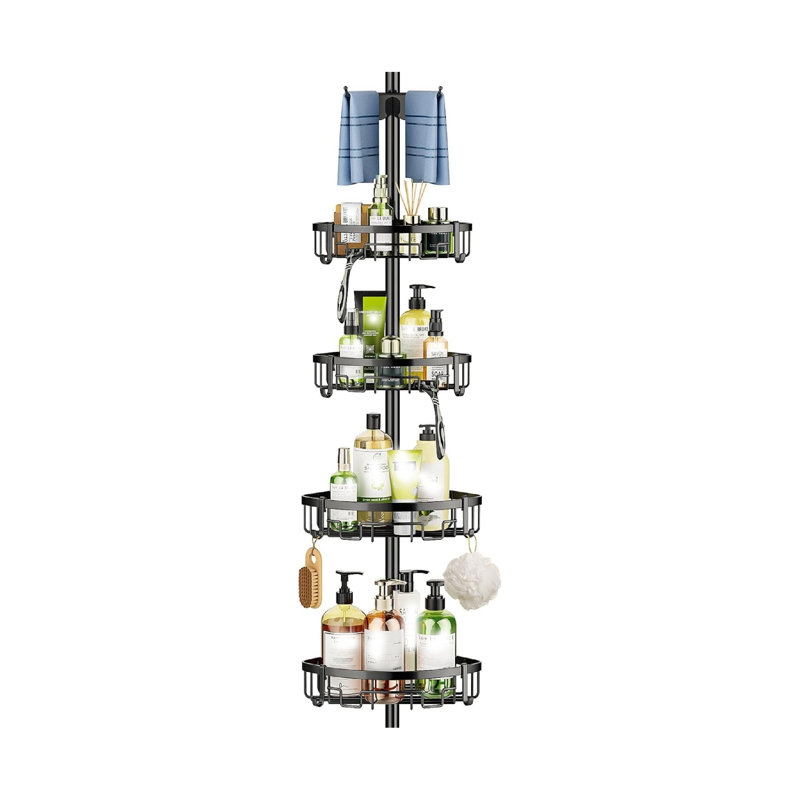 Tension Stainless Steel Shower Shelf