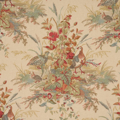 Tissu caille prairie