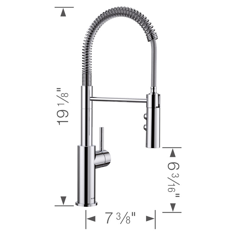 Robinet de cuisine Catris, Chrome