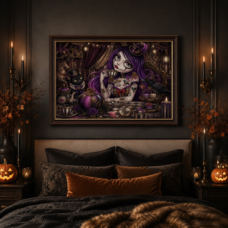 Art mural sur toile Steampunk, H 16 po x l 24 po