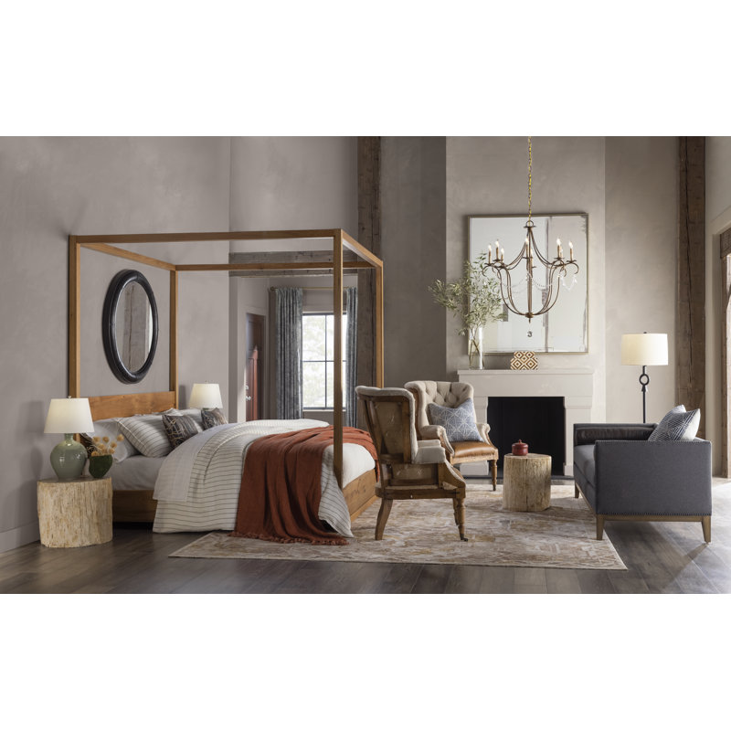 Blake Duvet Cover, Queen, Cream/Gray