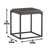 Tekoa - End Table - Dark Brown