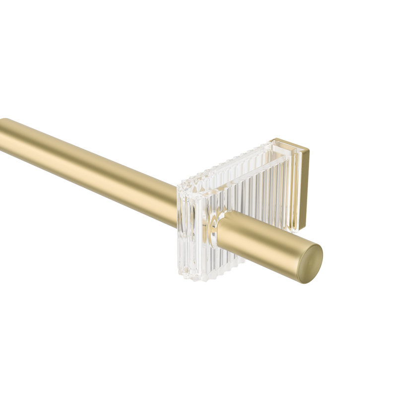Flûte 1 "tige 42-120" or, Doré