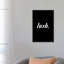 « luxueux black », art textuel sur toile-72220688-72220694-32895858