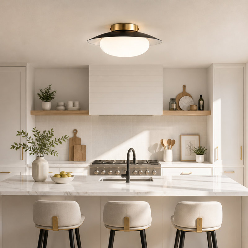 Modern UFO LED Flush Mount Ceiling Light