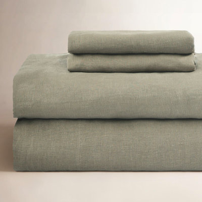 100% French Linen Sheet Set