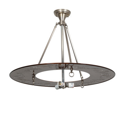 Emilie-Grace 3 - Light Transparent Copper Unique/Statement Pendant