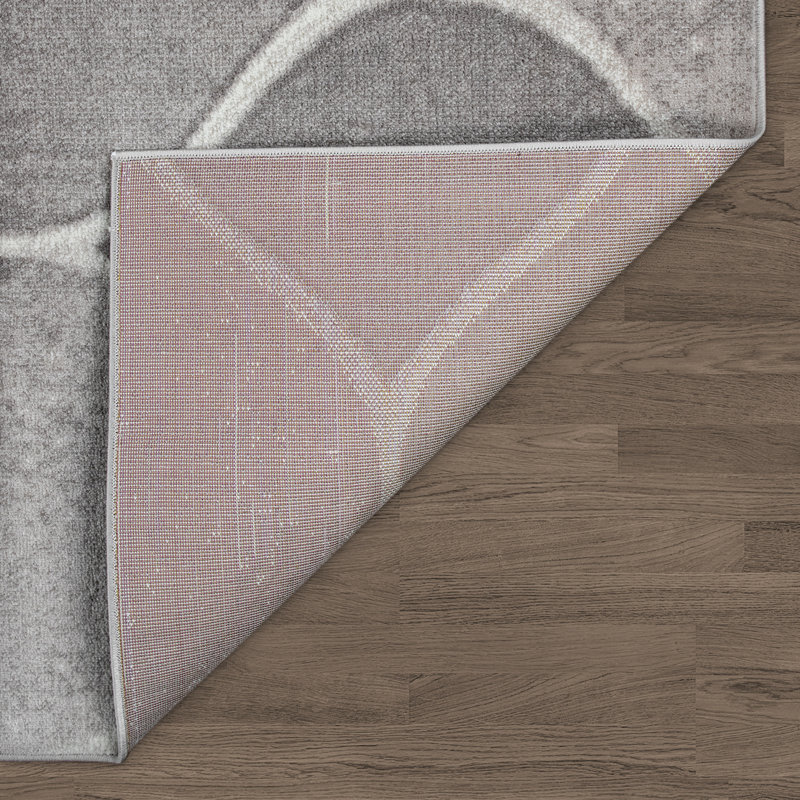 Tapis gris Brouwer, Rectangle 5 pi 3 po x 7 pi 3 po