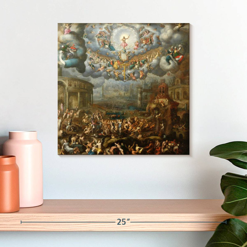 Javetta The Last Judgement, 16" H x 16" W