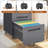Lockable 3-Drawer Mobile File Cabinet With Anti-Tilt Wheels, Under Desk Steel Storage For Legal/Letter/A4 Files,Multipurpose Printer Stand-114237662
