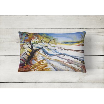 Sand Dune Outdoor Throw Pillow