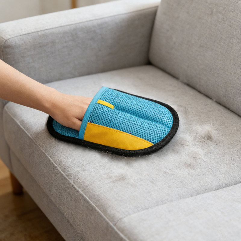 Outil pour épiler les animaux de compagnie, gant épilateur réutilisable pour animaux de compagnie, gant pour épilation pour chats et chiens