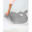 Tapis de bain antidérapant pour bébé, Moby, gris