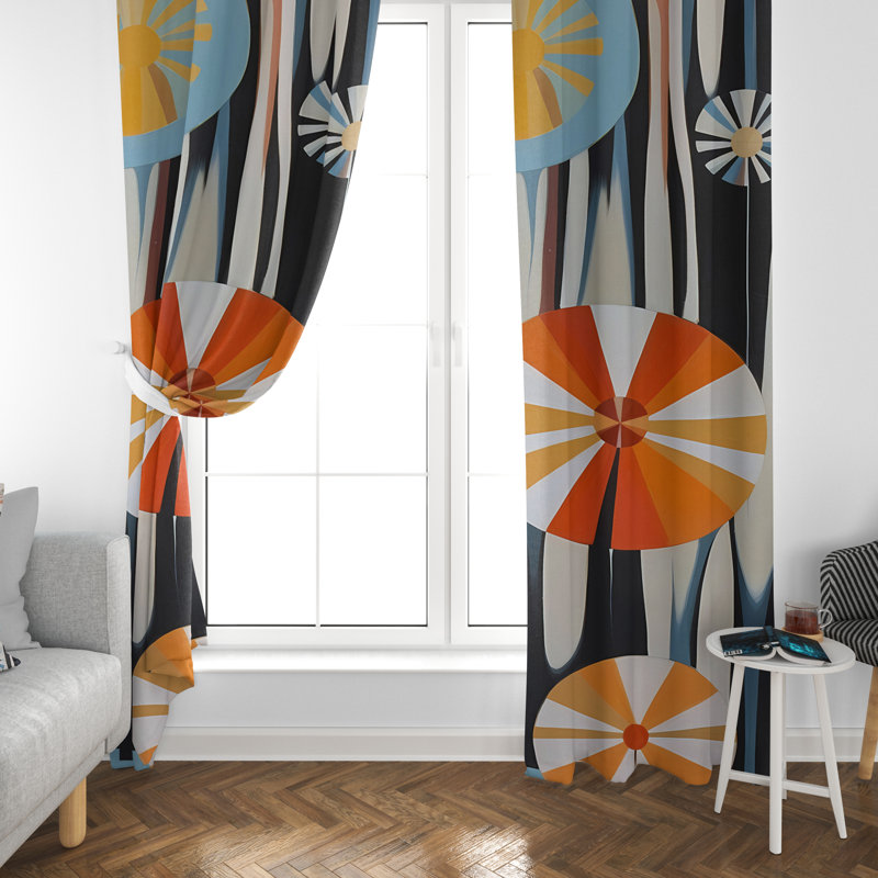 Paire de rideaux obscurcissant en polyester Dulvert, L 40 po x H 82 po