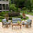 ARDEN 3 - Piece Outdoor Seat/Back Cushion-2142439759