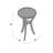 Brigitta Eyers End Table-108805664