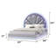 Lit plateforme tapissier Jorah-67114589