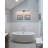 Vanity Light for Bathroom/Hallways/ Dressing Room Clear Glass Shade-469246458-453774579