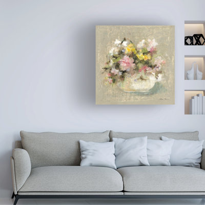 Cheri Blum Mini Summer Garden Bouquet I Canvas Art
