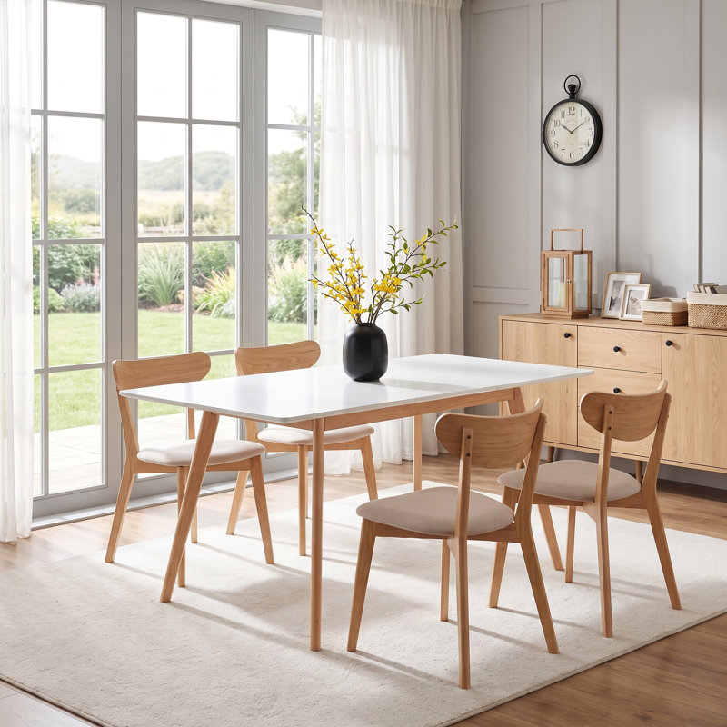 Talmadge Rectangular Extendable Dining Table