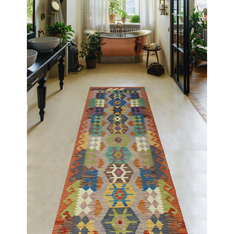 Flatweave Margot Rust Runner