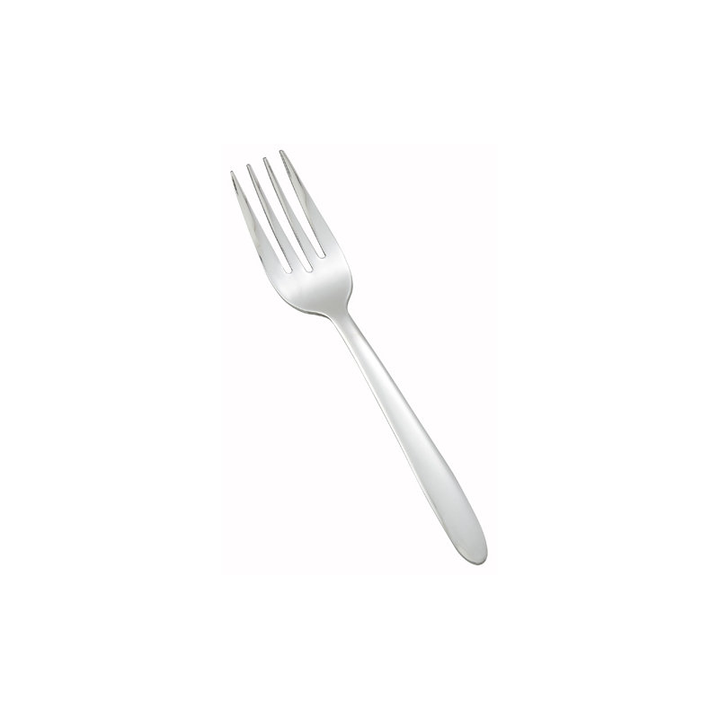 Fourchette à salade en acier inoxydable Flute, poids lourd, 7 po (paquet de 12)