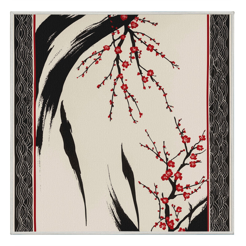 Blooming Horizon Rug, Square 4'