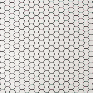 Oasis Contour Antibac Antibacterial Hexagon Lattice Washable Wallpaper